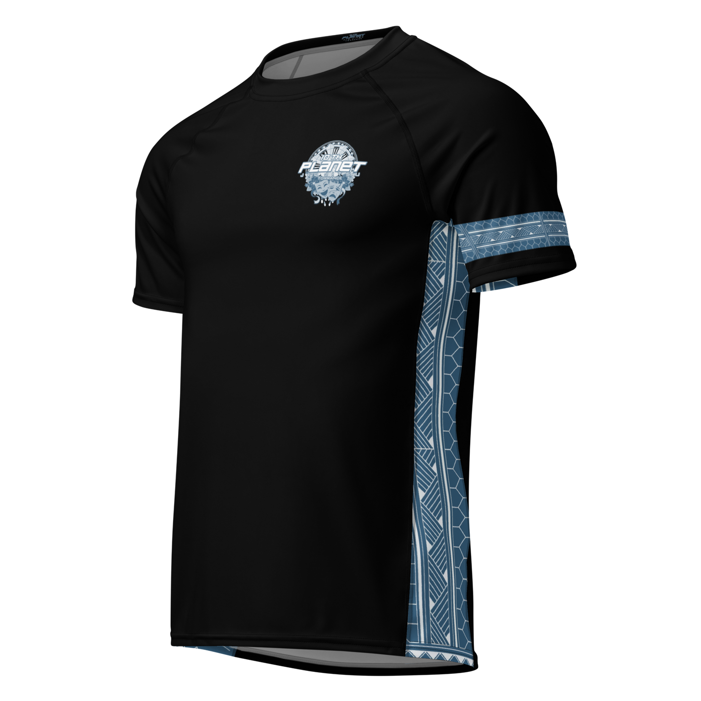 Unisex Tribal Rashguard Set - Blue
