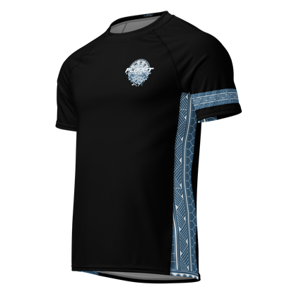 Unisex Tribal Rashguard Set - Blue