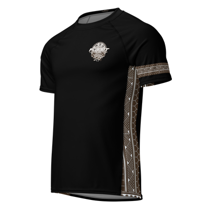 Unisex Tribal Rashguard Set - Brown