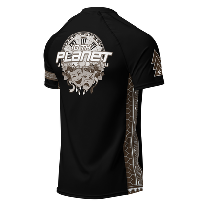 Unisex Tribal Rashguard Set - Brown