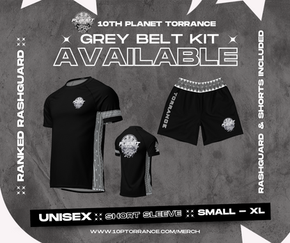 Unisex Tribal Rashguard Set - Grey