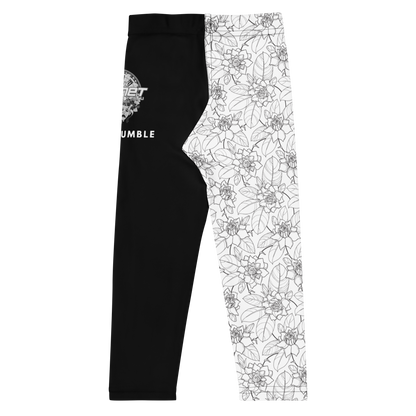 Kid's Leggings - Stay Humble Floral Leggings