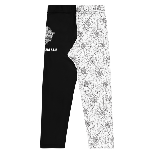 Kid's Leggings - Stay Humble Floral Leggings