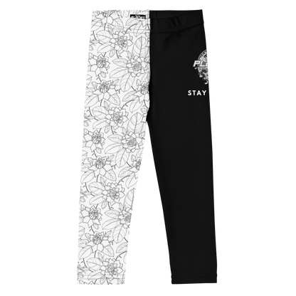 Kid's Leggings - Stay Humble Floral Leggings