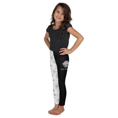 Kid's Leggings - Stay Humble Floral Leggings