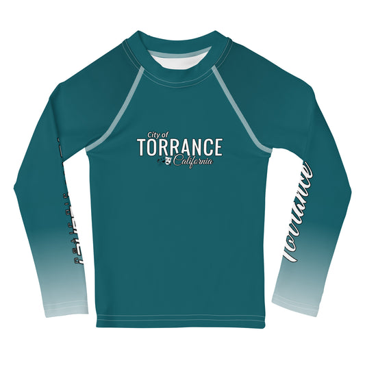 Kid's Rash Guard - 10th Planet Torrance "City of Torrance"