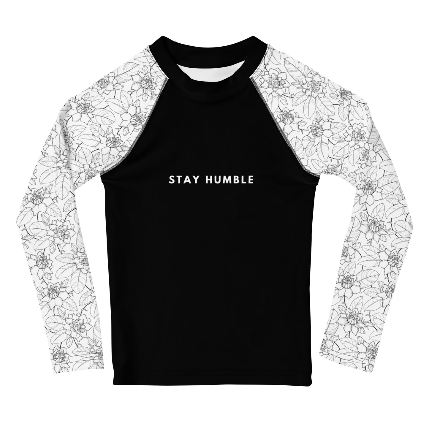 Girls - Kid Rash Guard "Stay Humble"