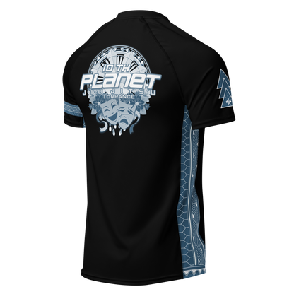 Unisex Tribal Rashguard Set - Blue