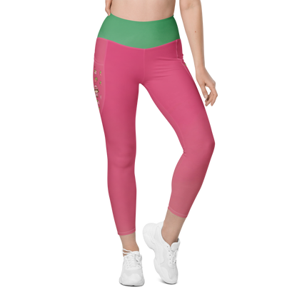 Strawberry Shortcake Slam - Teen/Women's Leggings