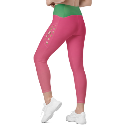 Strawberry Shortcake Slam - Teen/Women's Leggings