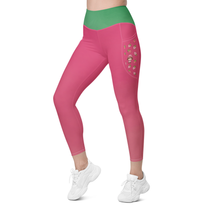 Strawberry Shortcake Slam - Teen/Women's Leggings