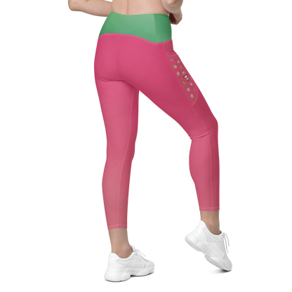 Strawberry Shortcake Slam - Teen/Women's Leggings