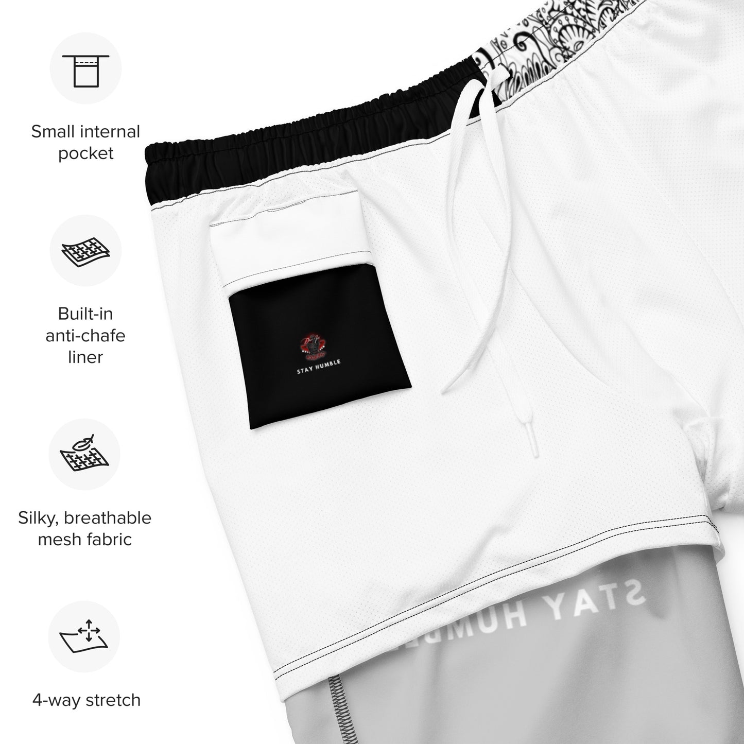 Men's Shorts - "Stay Humble"