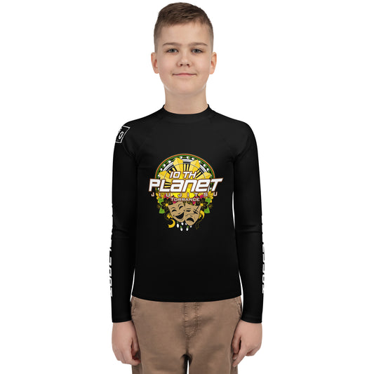 Youth Rash Guard - 10th Planet Jiu Jitsu: Torrance