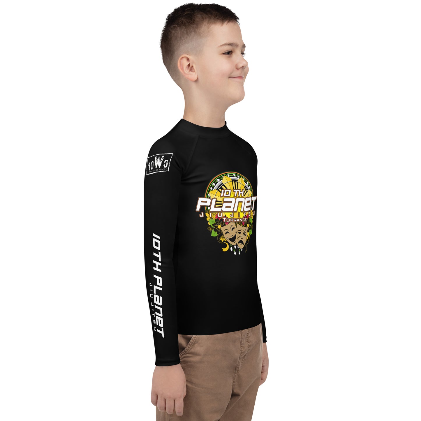 Youth Rash Guard - 10th Planet Jiu Jitsu: Torrance